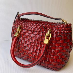 Red Bruno Magli Purse D1-03